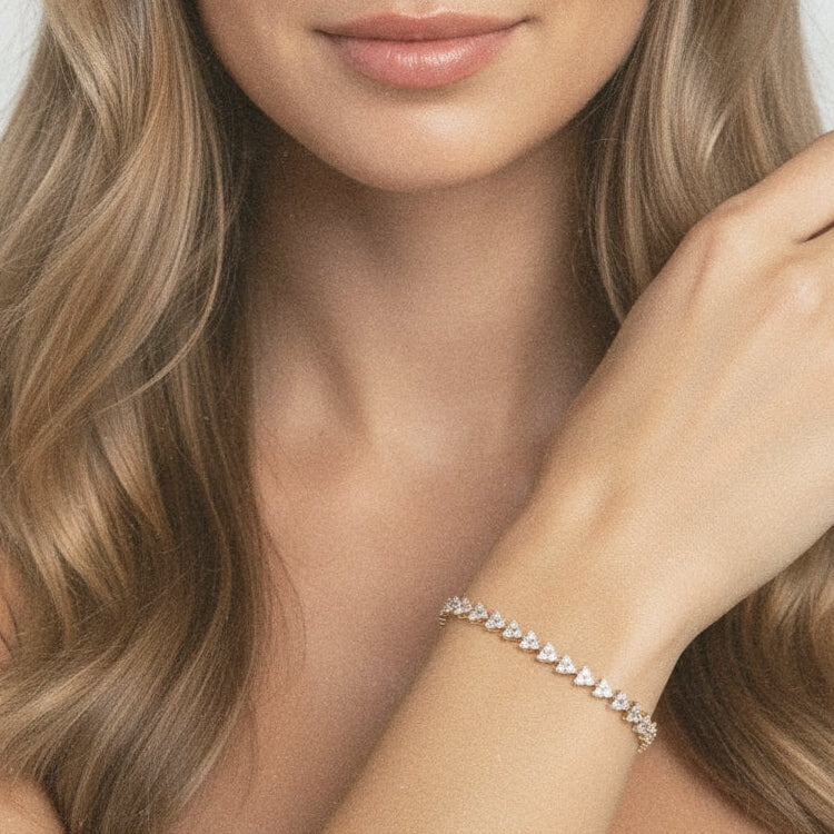 ILY Tennis Bracelet
